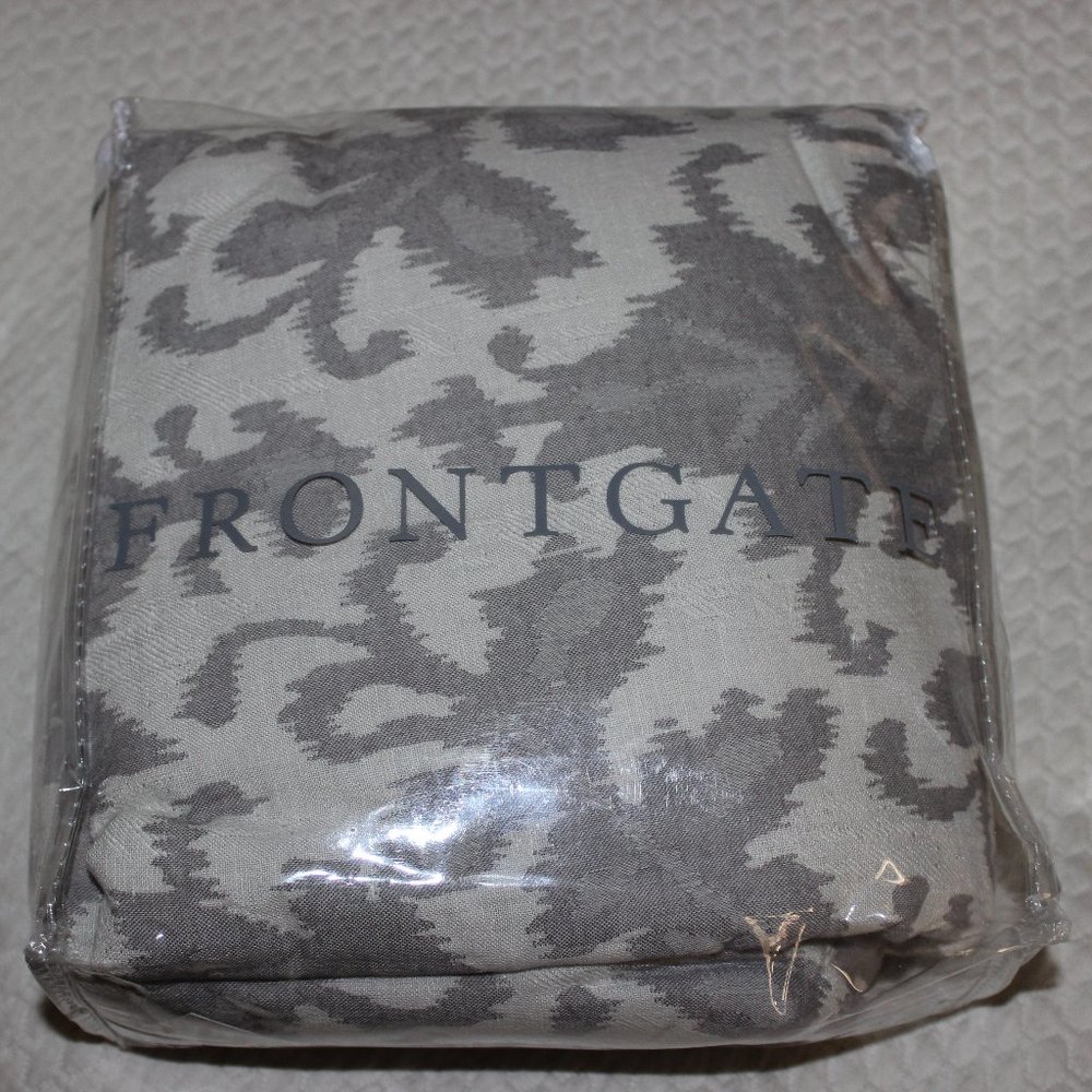 Frontgate Queen Duvet Multi 92" x 100" Rayon, Cotton & Linen